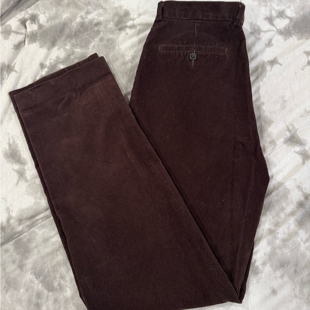 Ralph Lauren Dark Brown Corduroy Pants